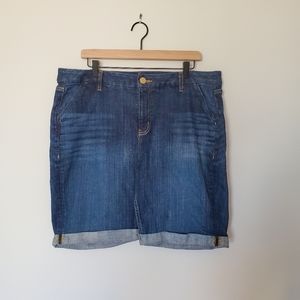 Lane Bryant Denim Bermuda Shorts